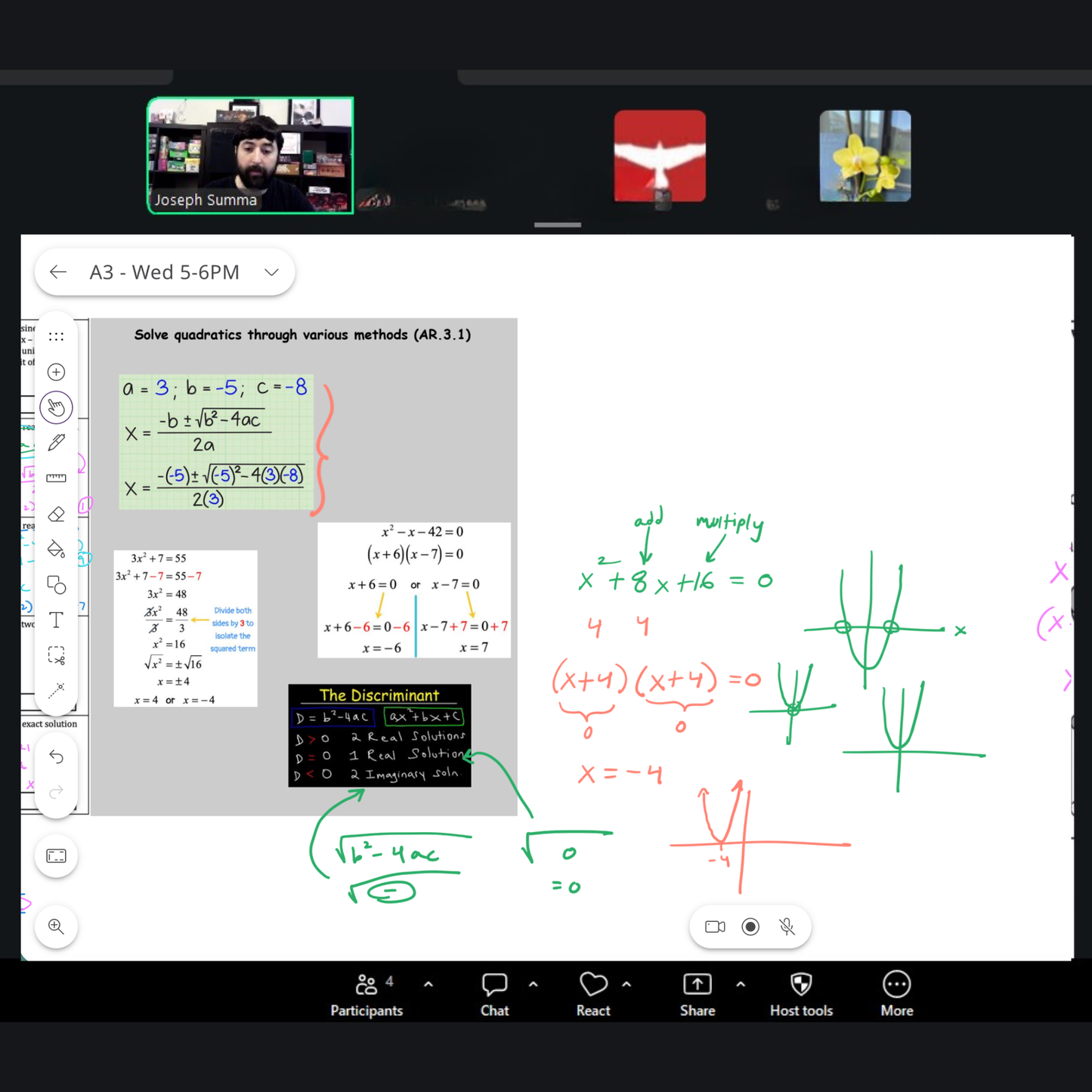 Algebra Refresher — Summer Bridge Course